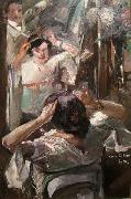Lovis Corinth At the Mirror oil painting